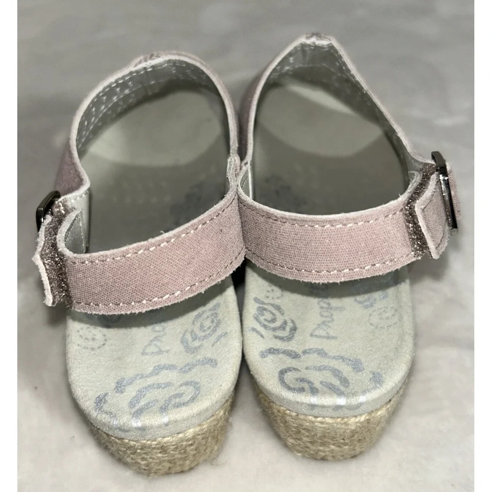 Size 6 X-Wide Propét Women's‎ Marlo Espadrille Wedge Sandal, Pink Blush